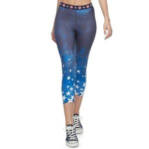 captain america workout leggings